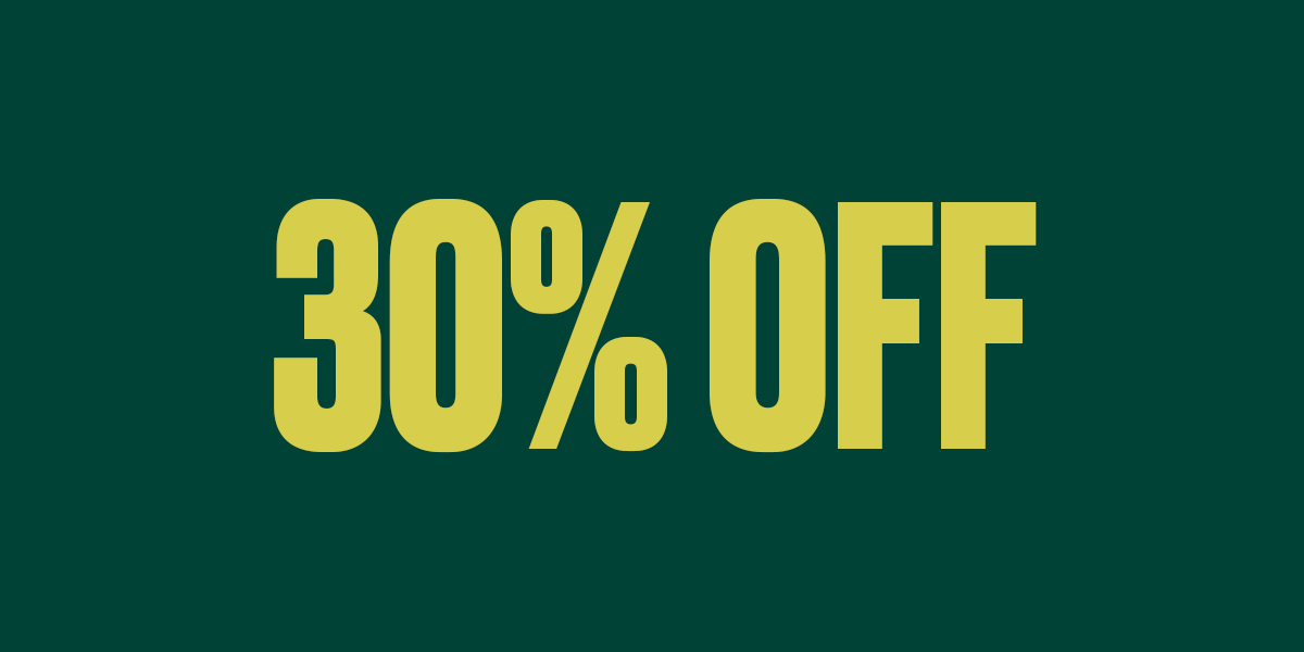 FLASH SALE | 30% OFF