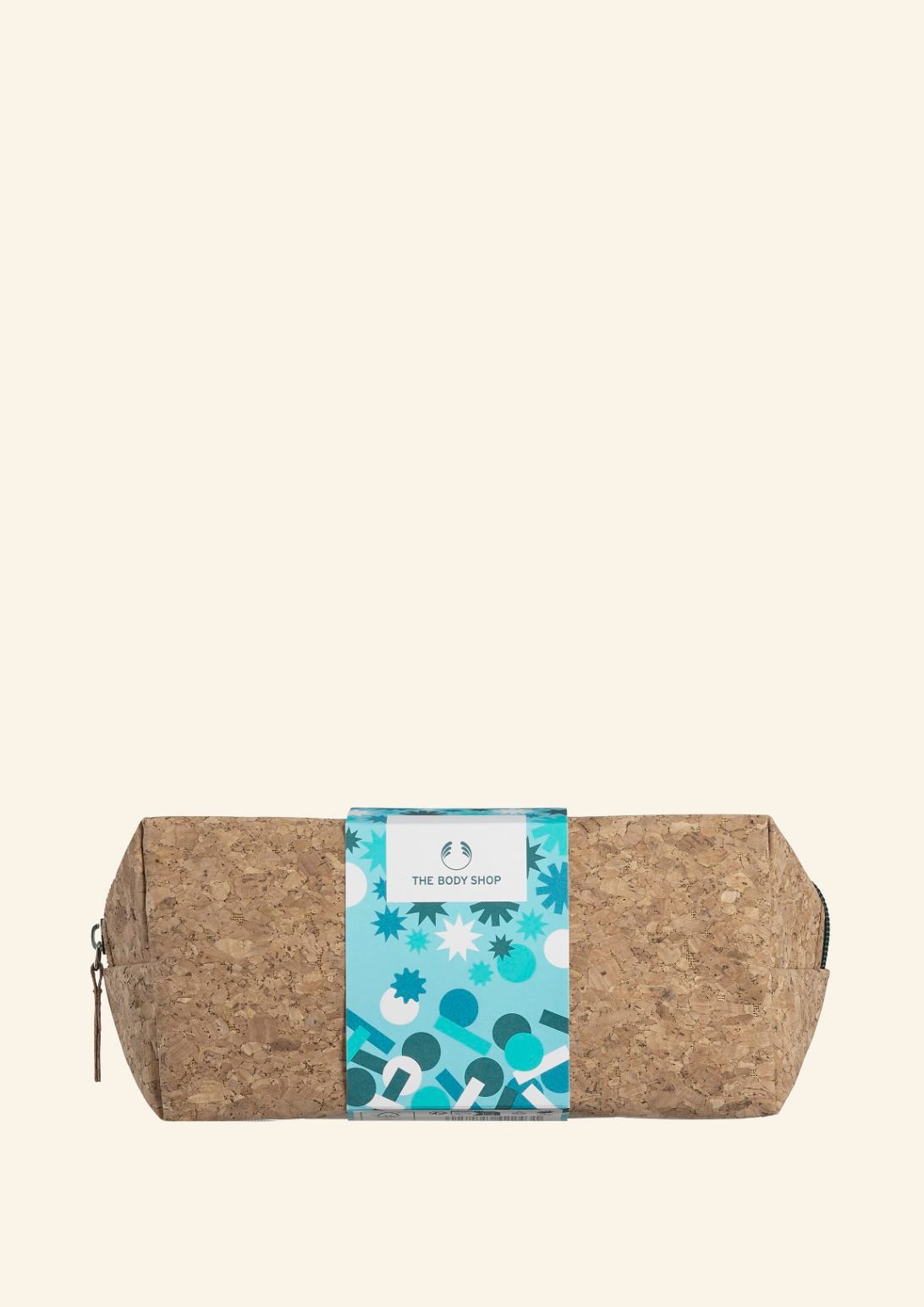 Body shop cork makeup bag 2025