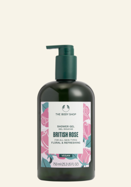 British Rose Shower Gel 750ml
