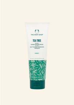 Tea Tree 3-in-1 Wash, Scrub & Mask