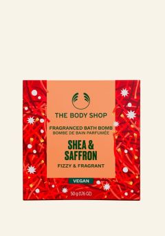 Shea & Saffron Bath Bomb