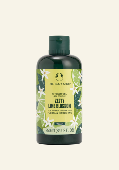 Zesty Lime Blossom Shower Gel